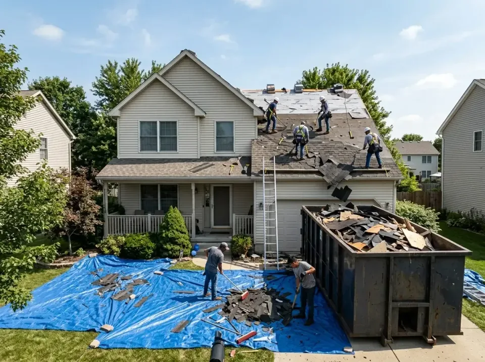 roof-replacement-debris-remova-004 — frequently asked questions, Cheapest Dumpster Rentals in Xenia, OH
